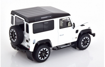 LAND ROVER Defender 90 Works V8 (2018), white/black