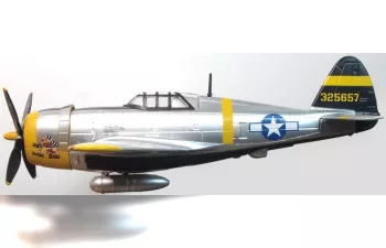 Republic P-47 "Thunderbolt" 333 Fighter Squadron 318FG USAAF пилот Capt Daniel Boone 1944