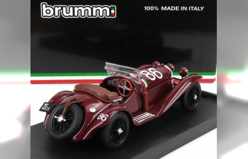 ALFA ROMEO 1750 GS SPIDER №86 3rd MILLE MIGLIA (1930) G.CAMAPARI - A.MARINONI, BORDEAUX