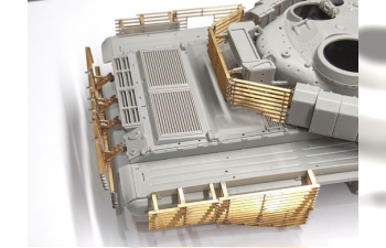 Фототравление противокуммулятивные экраны для Т-72Б3 2016 г. (Trumpeter)