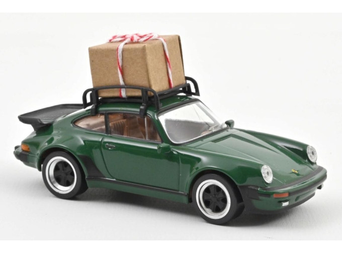 PORSCHE 911 Turbo (Рождественский подарок на крыше) (1978), Green Christmas