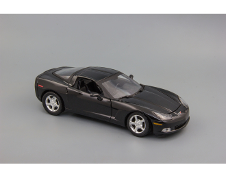 CHEVROLET Corvette C6 (2005), black