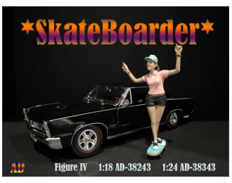 Skateboarder Figure #4