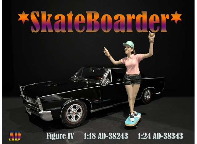 Skateboarder Figure #4