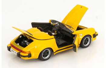 PORSCHE 911 Speedster (1989), yellow