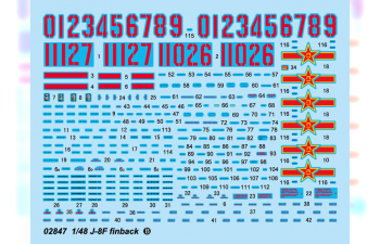 Сборная модель Китайский истребитель-перехватчик Shenyang J-8IIF Finback