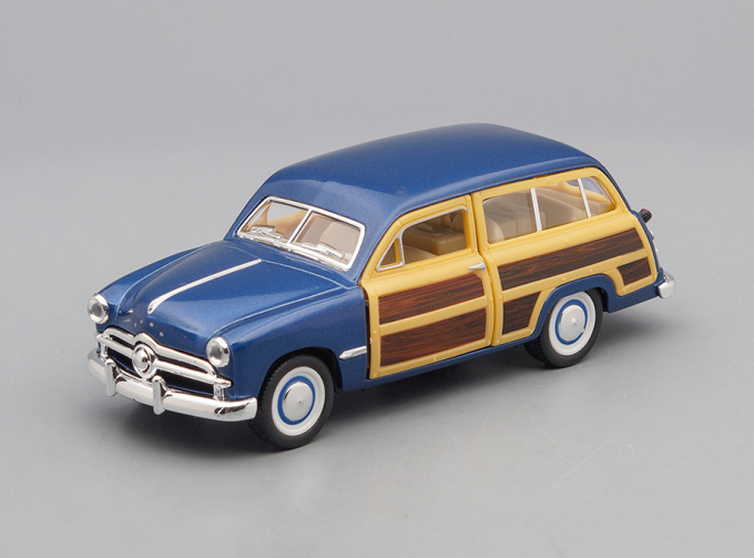 FORD Woody Wagon (1949), blue / brown