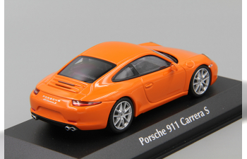 PORSCHE 911 S (2012), orange