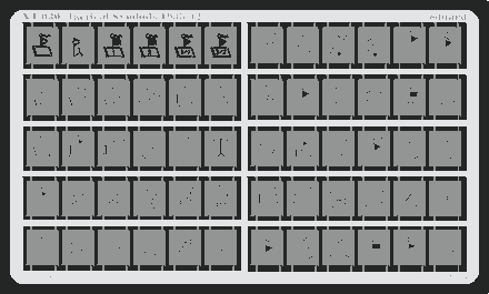 Окрасочный трафарет Тактические знаки 1935-42 г.