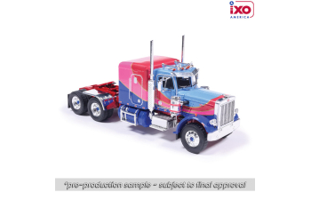 PETERBILT 359 (1967), blue/pink 