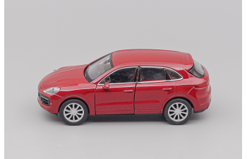 PORSCHE Cayenne Turbo, red