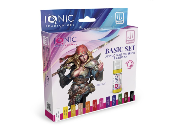 Набор базовых акриловых красок IONIC / Basic Set