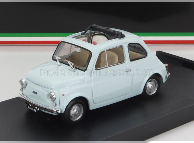 FIAT 500r Tetto Aperto (1972), Azzurro Chiaro