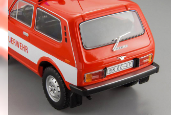 LADA NIVA 1600 4X4 "FEUERWEHR" (1985), red / white