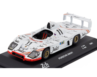 PORSCHE Type 935 936/81 2.3l Turbo Flat-6 Team Porsche System №11 Winner 24h Le Mans (1981) Jacky Ickx - Derek Bell, White