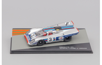 PORSCHE 917k 4.9l Team Martini Racing №3 Winner 12h Sebring (1971) V.Elford - G.Larrousse, silver / blue