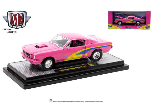 FORD Mustang Fastback 2+2 (1966), pink