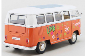 VOLKWAGEN T1 Minibus (1963), orange