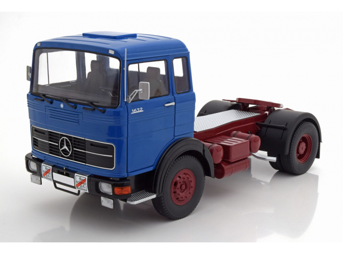 MERCEDES-BENZ LPS 1632 (1969), blau/schwarz/dunkelrot