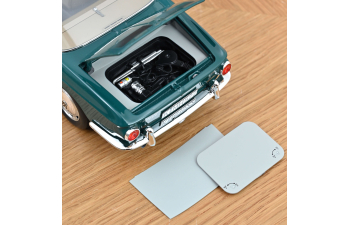 VOLKSWAGEN Karmann Ghia Type 34 Coupe (1961), green