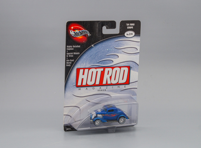 FORD Coupe 1934 HOT ROD, blue