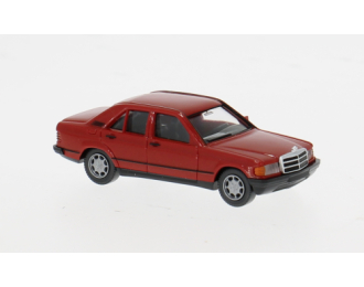 MERCEDES-BENZ 190 E (W201) (1982), red