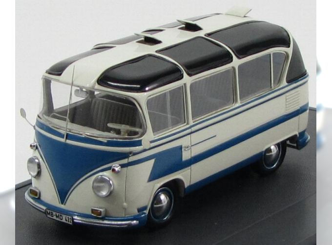 Volkswagen T1 Auwearter Carlux 1962 (blue with white)