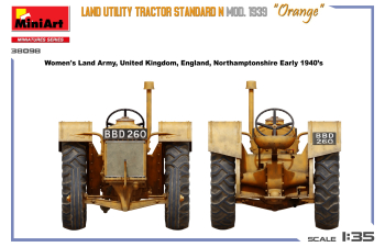 Сборная модель FORDSON Land Utility Tractor 1939