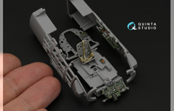 3D Декаль интерьера кабины A6M5 Zero, пр-ва Nakajima (Fine Molds)