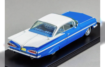 CHEVROLET Impala Coupe (1959), blue / white