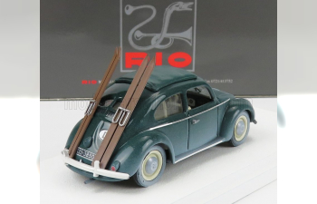 VOLKSWAGEN Beetle Maggiolino Con Sci (1950) - Winter Vacation With Ski, Grey