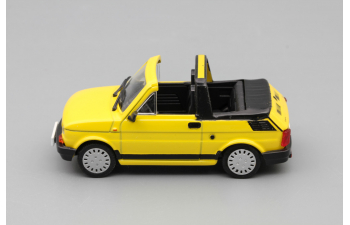 FIAT 126P Cabrio, yellow / black