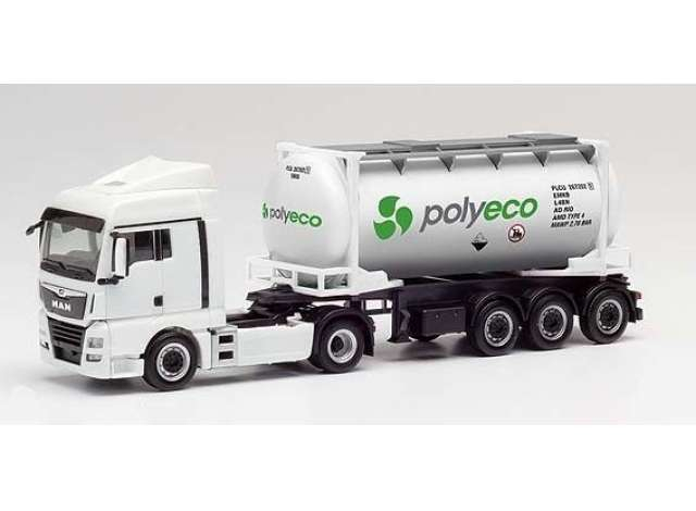 MAN TGX XLX E6c R.Sz. Polyeco, white