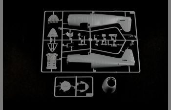 Сборная модель Самолет F6F-3 Hellcat Late Version
