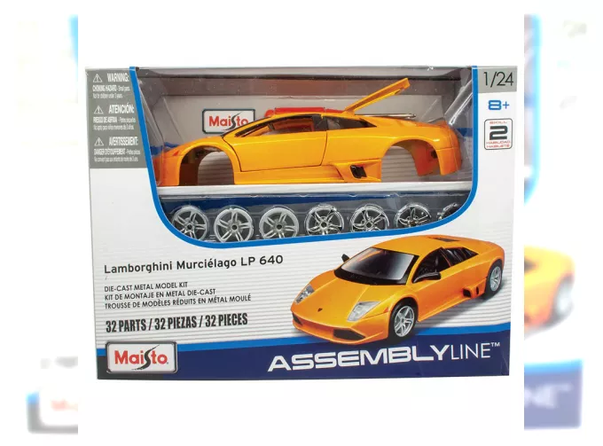 Сборная модель LAMBORGHINI Murcielago LP640, orange