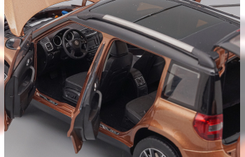 SKODA Yeti (2013), brown