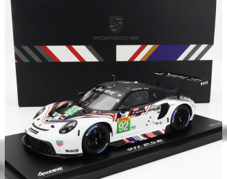 PORSCHE 911 991-2 Rsr-19 Goodbye Team Porsche Gt №92 8h Bahrain Wec (2022) K.Estre - M.Christensen, White Black