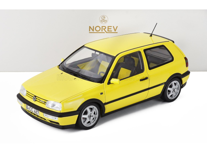 VOLKSWAGEN Golf III GTi (1994), yellow