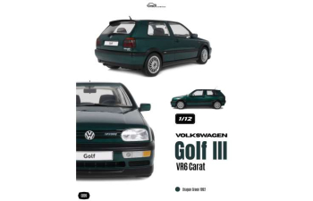 VOLKSWAGEN Golf III VR6 Carat (1992), dragon green