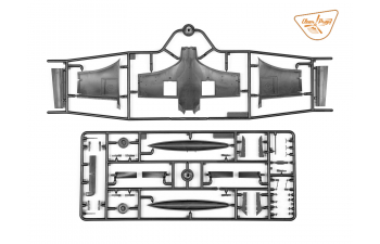 Сборная модель Самолет XA2D-1 Skyshark