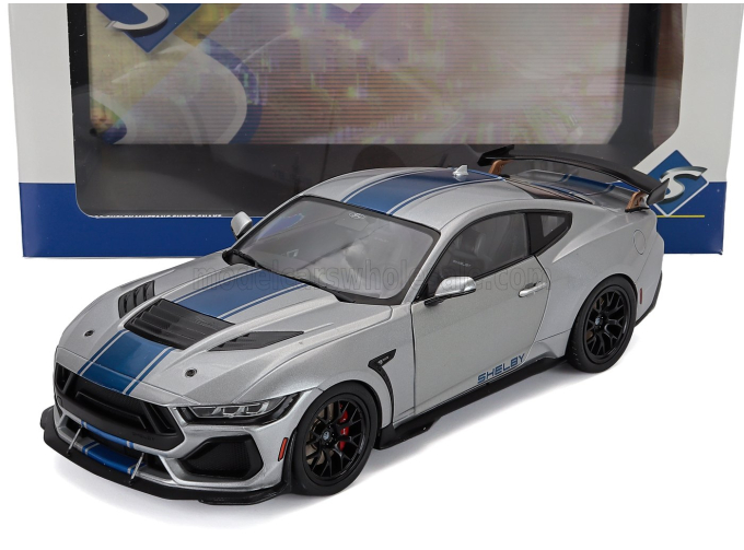FORD Mustang Shelby Super Snake Coupe (2025), Silver Blue