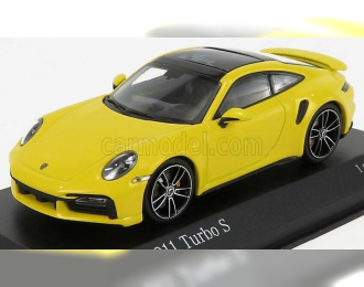 PORSCHE 911 (992) TURBO S - 2020 - YELLOW