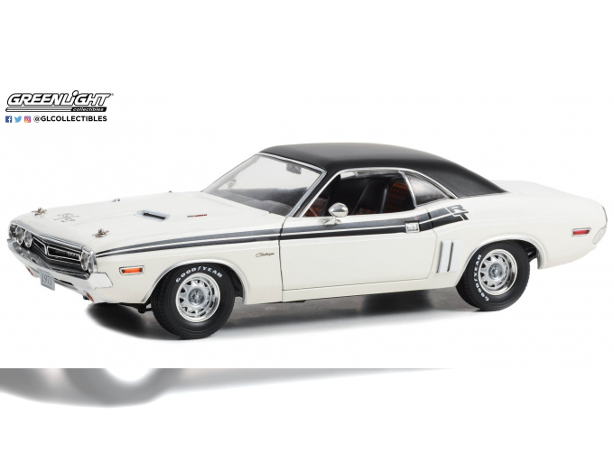 DODGE Challenger R/T 1971 Bright White/Black