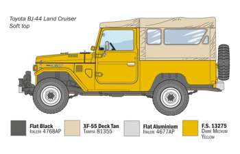 Сборная модель TOYOTA Land Cruiser Bj44 (1979)