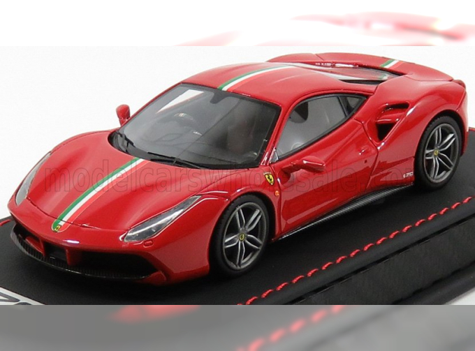 FERRARI 488 Gtb (2017) - Inspired By 250 Gto, Red