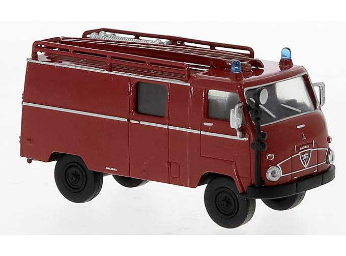 FAUN F 24 LF 8 (1962), red / black