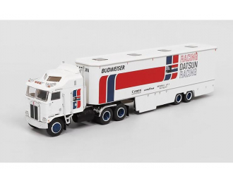 KENWORTH K 100 Aerodyne "Datsun Racing" (1981), white