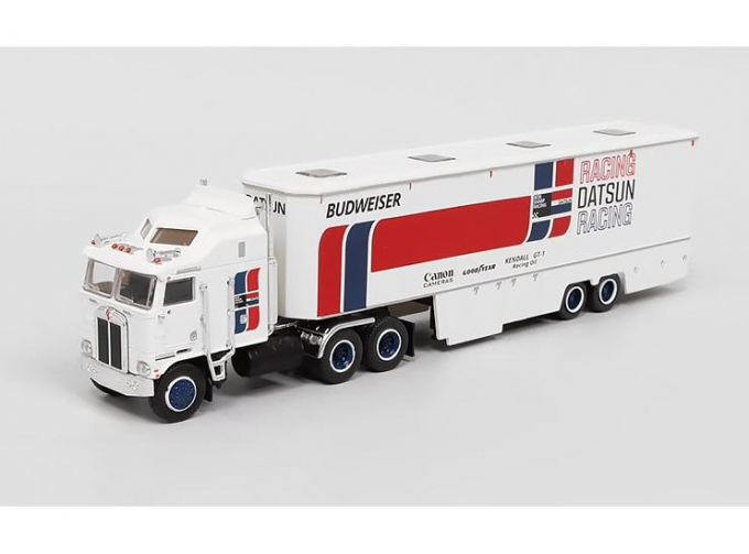 KENWORTH K 100 Aerodyne "Datsun Racing" (1981), white