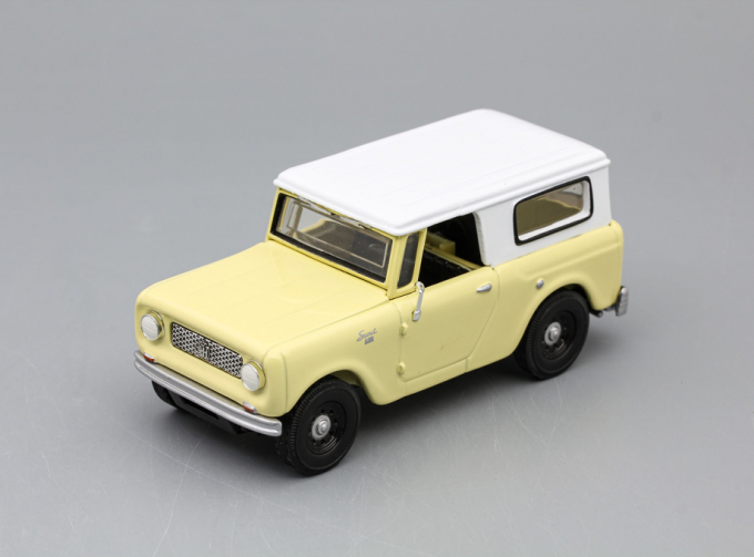 INTERNATIONAL Scout 80 4x4 1961, yellow / white