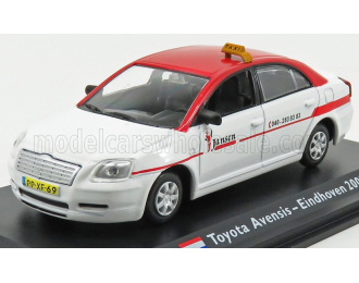 TOYOTA Avensis Taxi Eindhoven (2003), White Red